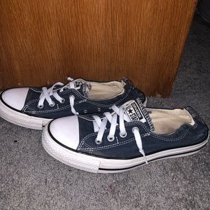 Navy Blue Shoreline Converse